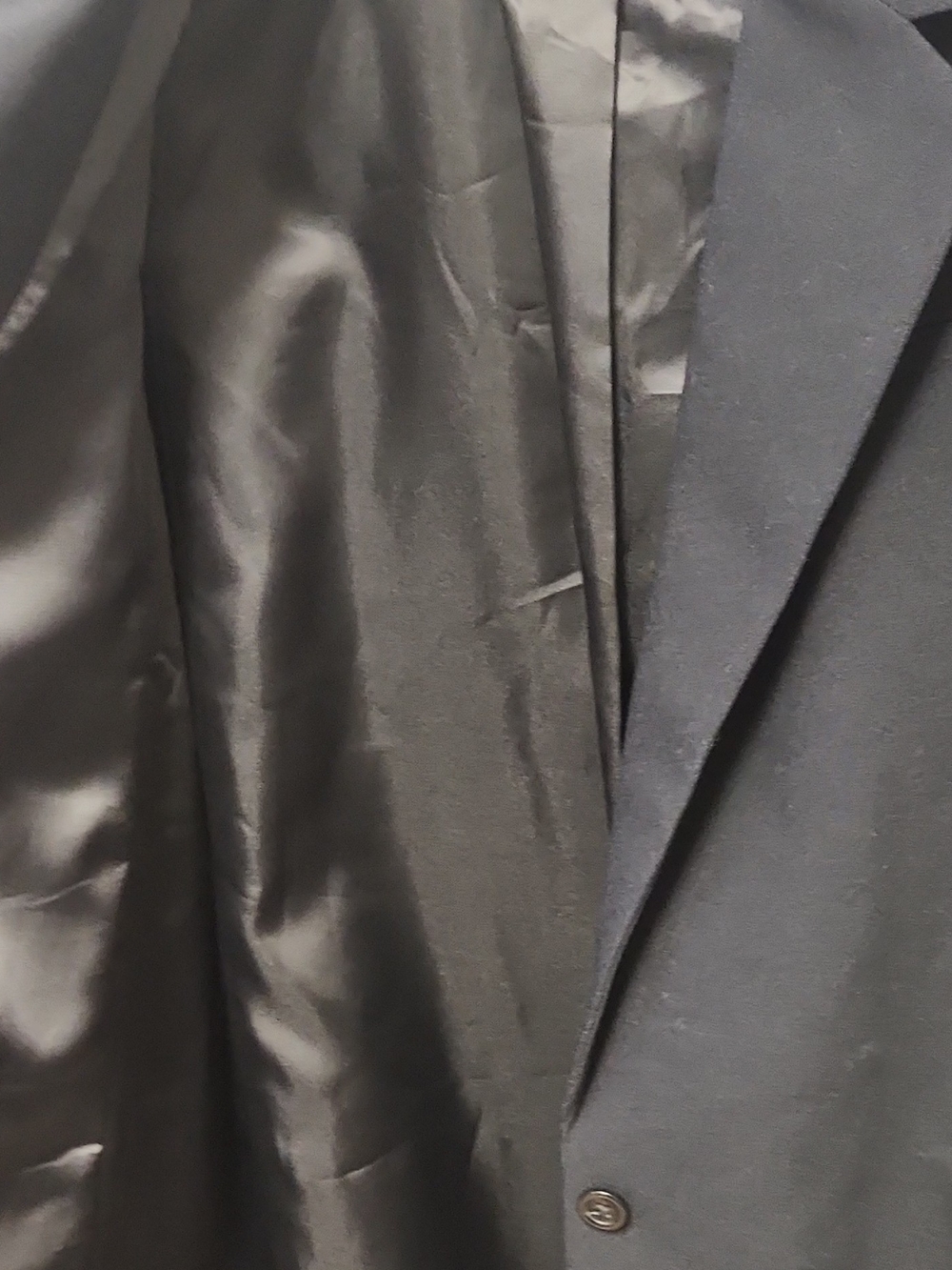 Abercrombie & Fitch Black Men's Single-Breasted Suit Jacket
